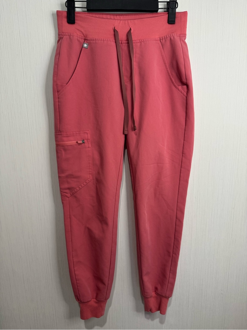 FIGS ZAMORA JOGGER SCRUB PANTS. DESERT ROSE PINK. XXS PETITE. Like New! PO: 3326